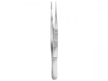 FINE DISSECTING FORCEPS WITHOUT TEETH  16CM