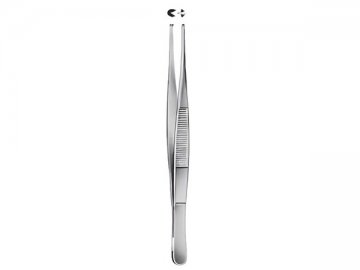 STANDARD DISSECTING FORCEPS TOOTHED 15CM