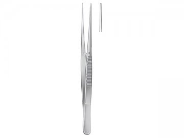 DISSECTING FORCEPS WITHOUT TEETH 20CM