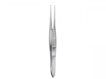 DISSECTING FORCEPS WITHOUT TEETH STRAIGHT 10,5CM