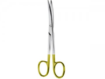 MAYO-STILLE TC SCISSORS CURVED 17CM