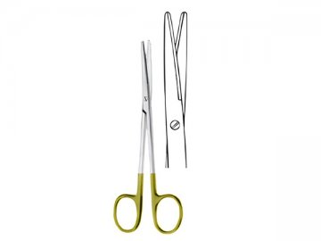 METZENBAUM TC SCISSORS STRAIGHT 14.5CM
