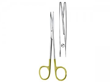 METZENBAUM-FINE TC SCISSORS STRAIGHT 14.5CM