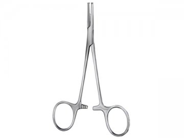 HALSTED-MOSQUITO CLAMP TOOTHLESS CURVED 12CM