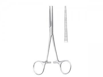 PEAN CLAMP STRAIGHT 16CM