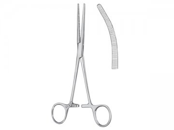 ROCHESTER-PEAN CLAMP CURVED 30CM