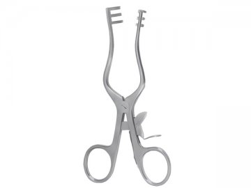 MILLIGAN AUTOMATIC RETRACTOR 3X3 TEETH BLUNT 13CM