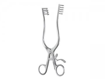 TRAVERS AUTOMATIC RETRACTOR 4X5 TEETH 21CM