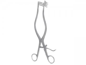 ADSON AUTOMATIC RETRACTOR 3X4 TEETH BLUNT 27CM