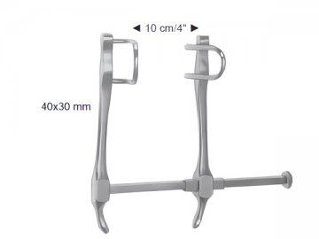 GOSSET AUTOMATIC RETRACTOR BLADE 40X30MM 100MM